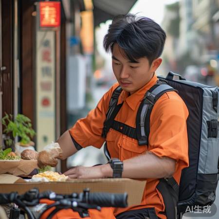 外卖界良心，城市美容师