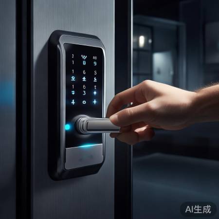 “设复杂密码，护智能锁安全”