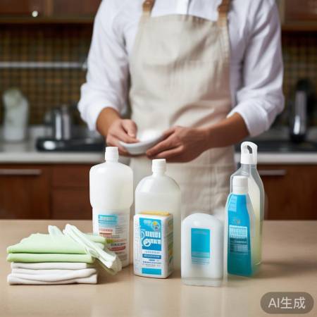 清洁工具准备齐全