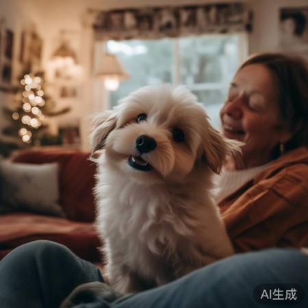 小狗传递善良正能量