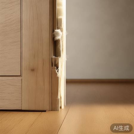 门厚不等于隔音佳，选材要正规。