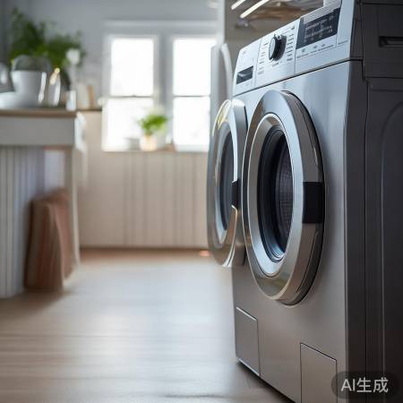 洗衣机低噪音，夜间洗衣无干扰