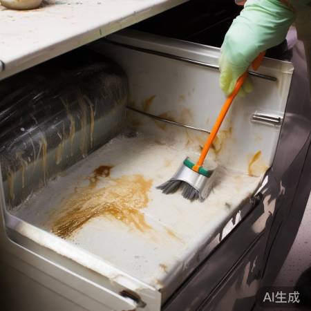 “拆内胆，刷洗清洁”