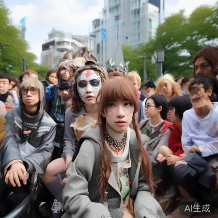 动漫COSPLAY成孩子们周末