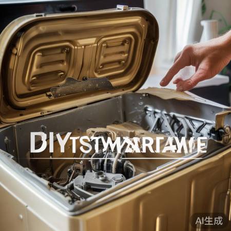 “金帅洗衣机盖装法，DIY乐趣