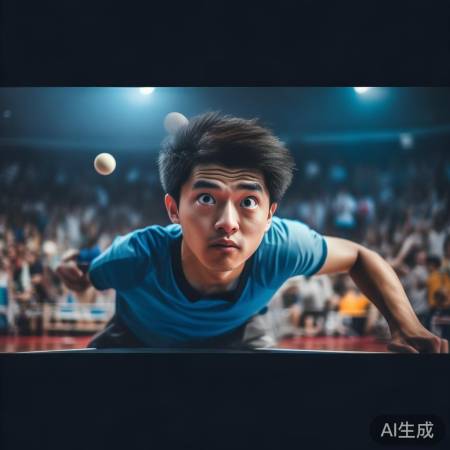 为国乒男团加油鼓劲