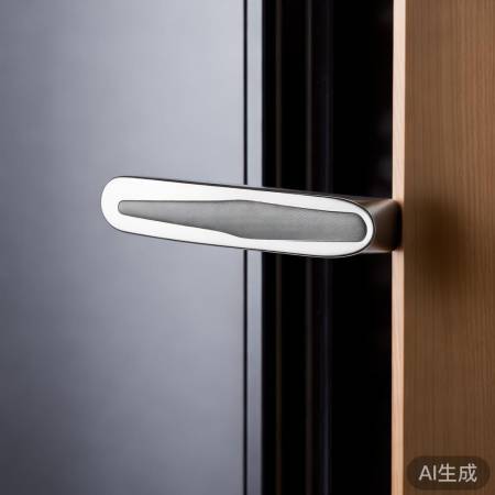 智能锁把手，易用安全防滑。