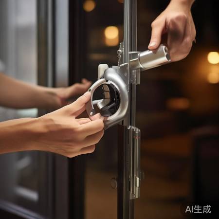 无需锁体智能锁，安装便捷。