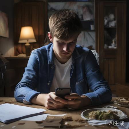 手机成瘾，生活主宰。