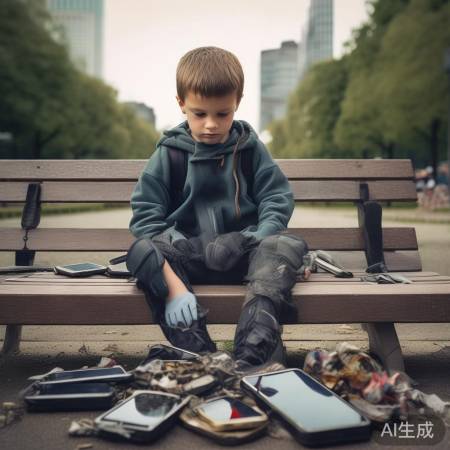 手机成瘾警示生活安全