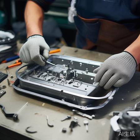 组装外壳，拧紧螺丝