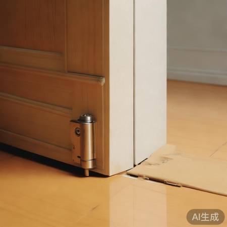观察门关严实度和锁闭情况