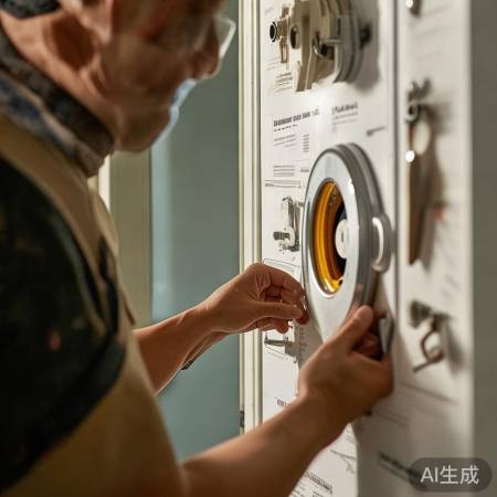 防盗门猫眼换新攻略，安全时尚一