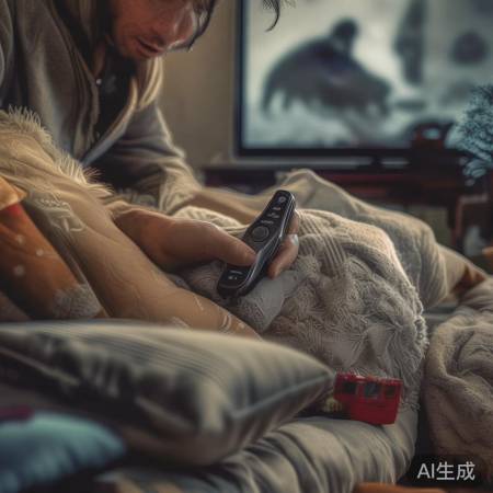 遥控器藏得深，正事儿开始了。