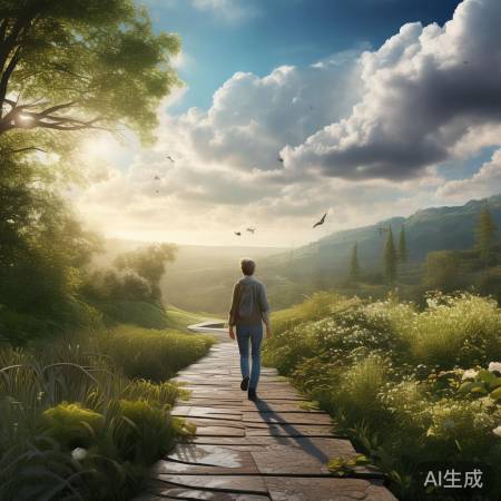 自然疗愈，心情好转