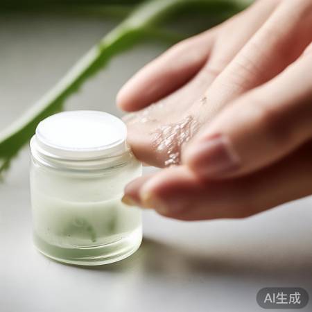 止痒：薄荷芦荟清凉膏