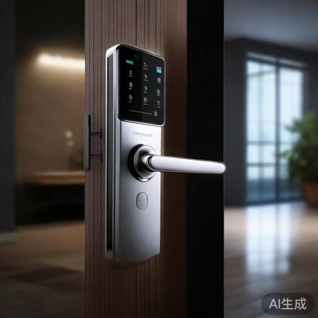“5850智能锁多安全，防撬拆