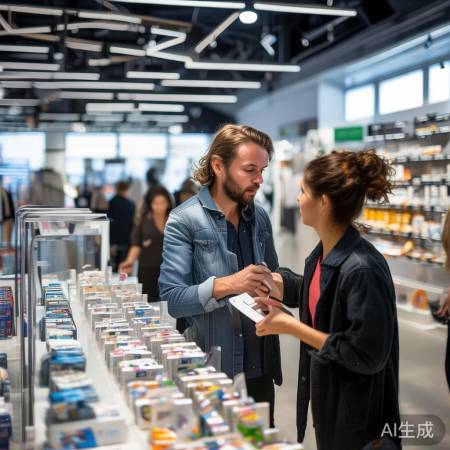实体店验货，问导购推荐，查售后