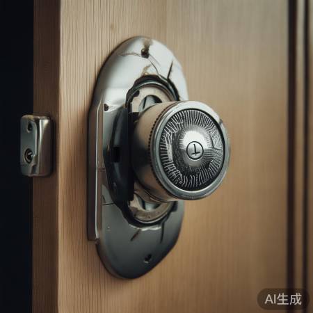 指纹锁保险旋钮故障处理