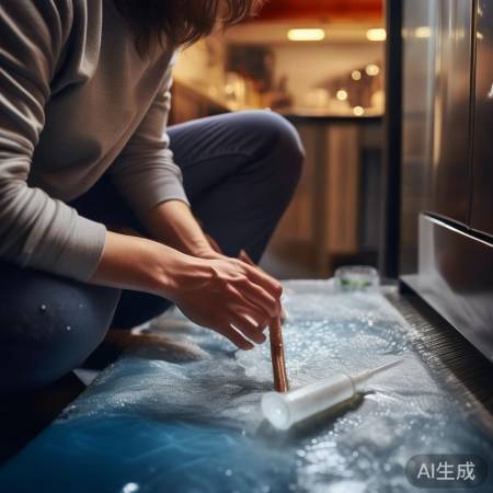 清理冰箱排水孔，预防结冰。