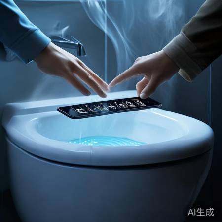 智能马桶冷水热水切换，水温自动