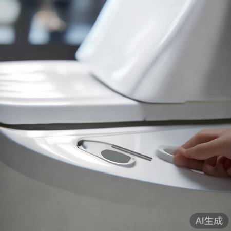 “拆卸智能马桶盖,螺丝/卡扣固