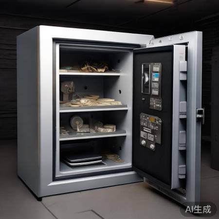 欧堡保险柜，大容量，多分隔，存