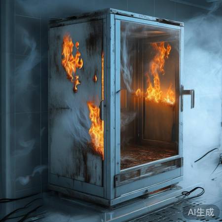 消毒柜烧毁，甲醛释放量视程度而
