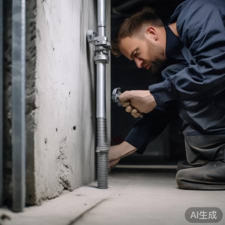 “安装膨胀螺栓，严格按说明，加