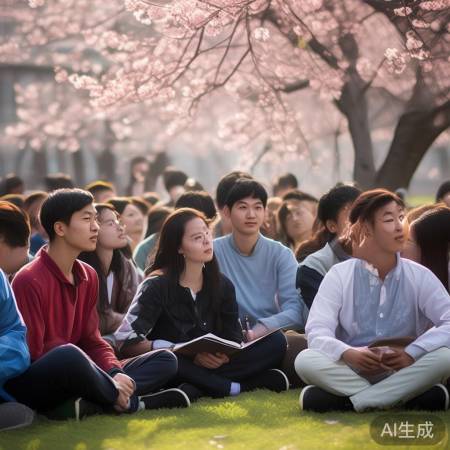 武大学子心态平和秘诀