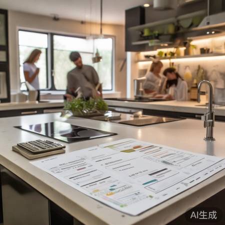 解析橱柜集成灶费用，装修预算不