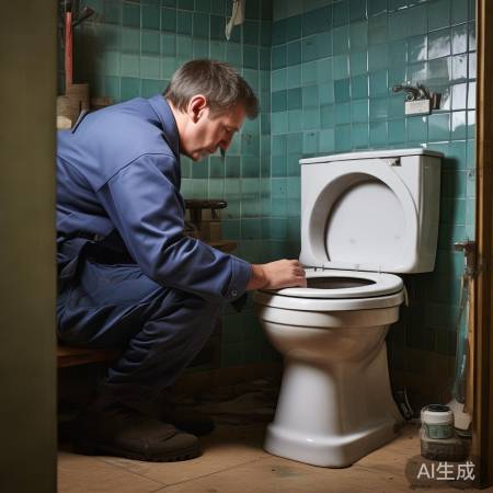 马桶冲水不畅，堵塞或零件损坏。