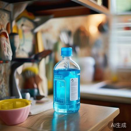 儿童勿触清洁剂，安全第一。
