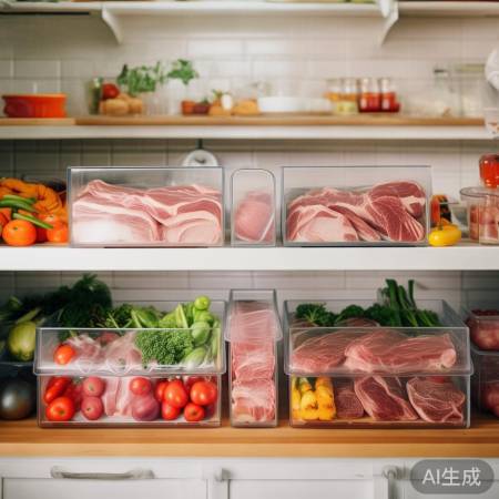 生熟食分离,防交叉污染。