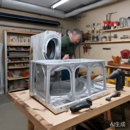 洗衣机底座安装：底座、螺丝、扳