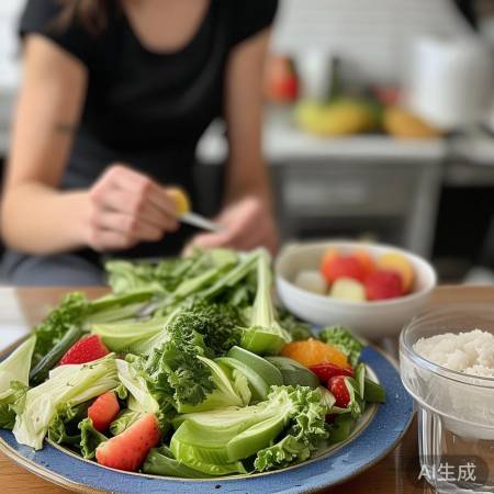 运动后饮食宜清淡补水