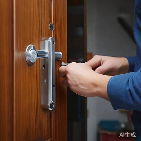 智能锁安装很简单