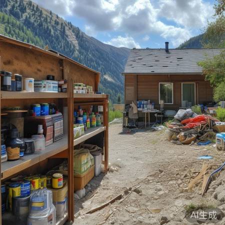 山区地震备应急物资
