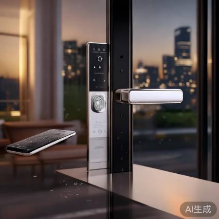 指纹锁安装便捷，APP管理，远