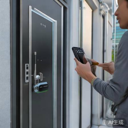 科技防盗门，智能生活新体验
