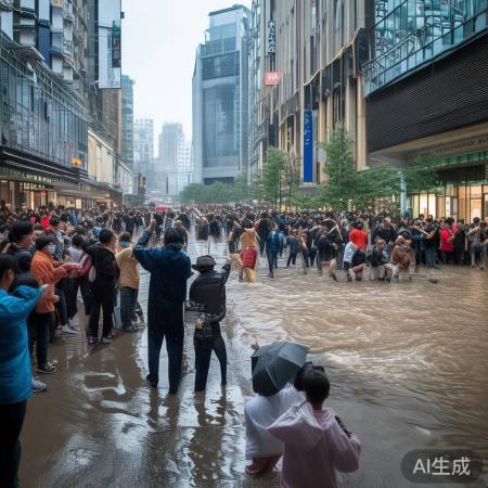 宜昌水悦城积水事件火爆