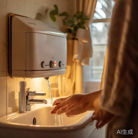 壁挂炉热水洗脸,温润护肤