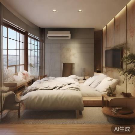 美的柜机空调,低至18分贝静音