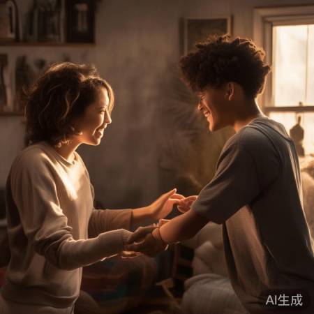 呵护珍惜，微笑拥抱问候