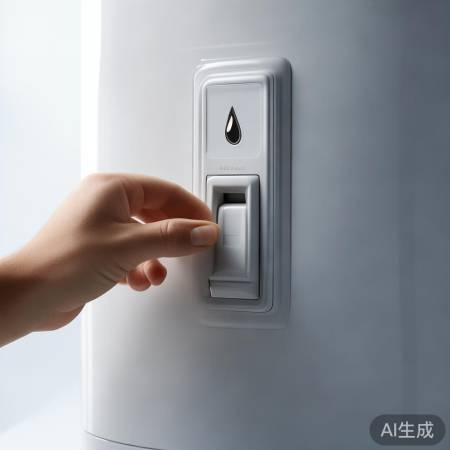 “热水器小水滴开关关机”