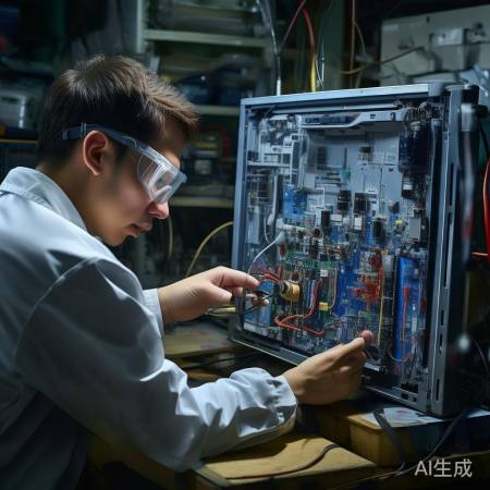 电视电源或主板故障需专业维修
