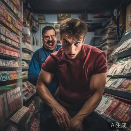 “偷窃彩票被当场捉”