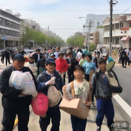 日本政府高效转移12万居民