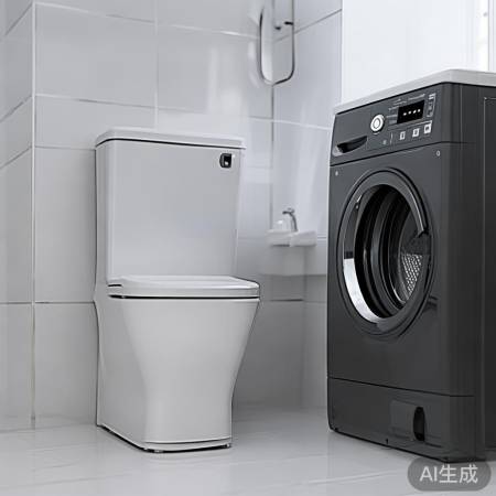 马桶洗衣机留空间