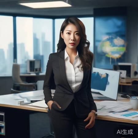 金融女强人掌门人亮相